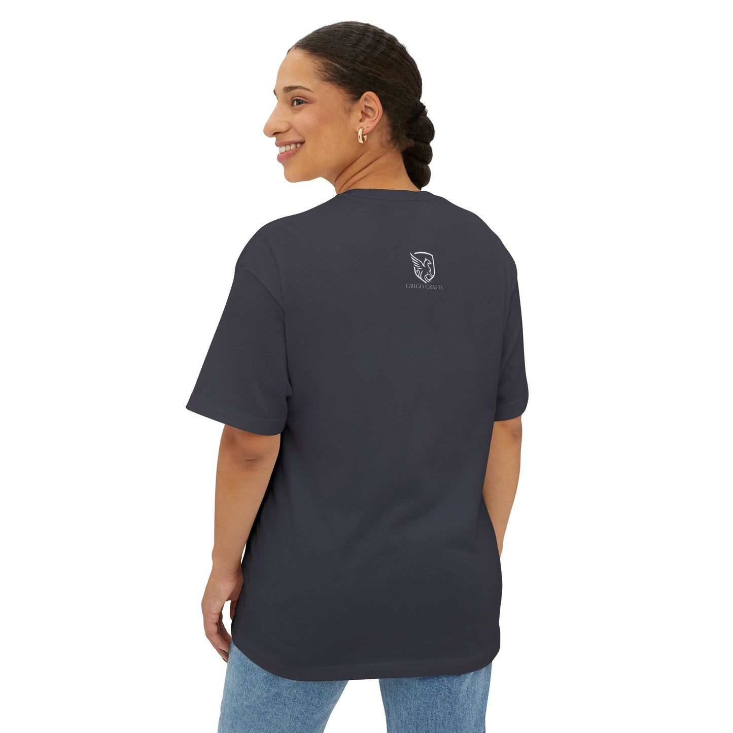 Whimsical Fox Graphic Tee for Animal Lovers | Unisex Boxy Oversized T-Shirt, Gift for Kids and Adults, Casual Wear, Birthday Present