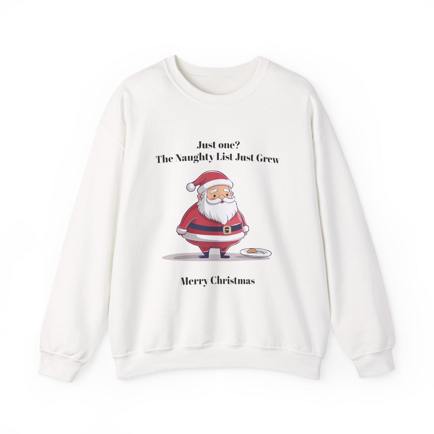 Santa's Naughty List Crewneck Sweatshirt | Cozy Holiday Apparel