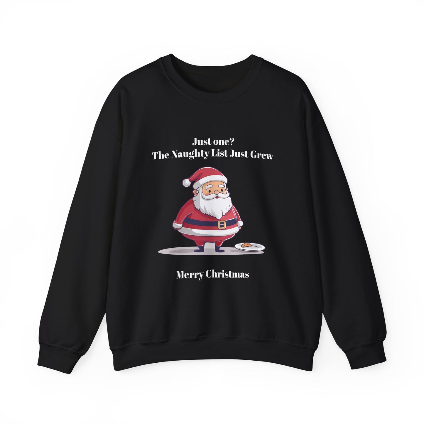 Santa's Naughty List Crewneck Sweatshirt | Cozy Holiday Apparel