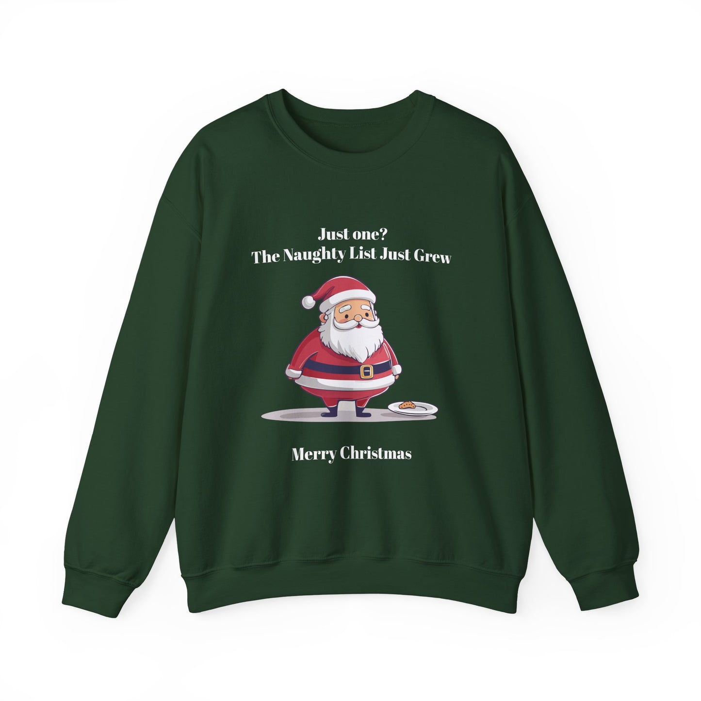 Santa's Naughty List Crewneck Sweatshirt | Cozy Holiday Apparel