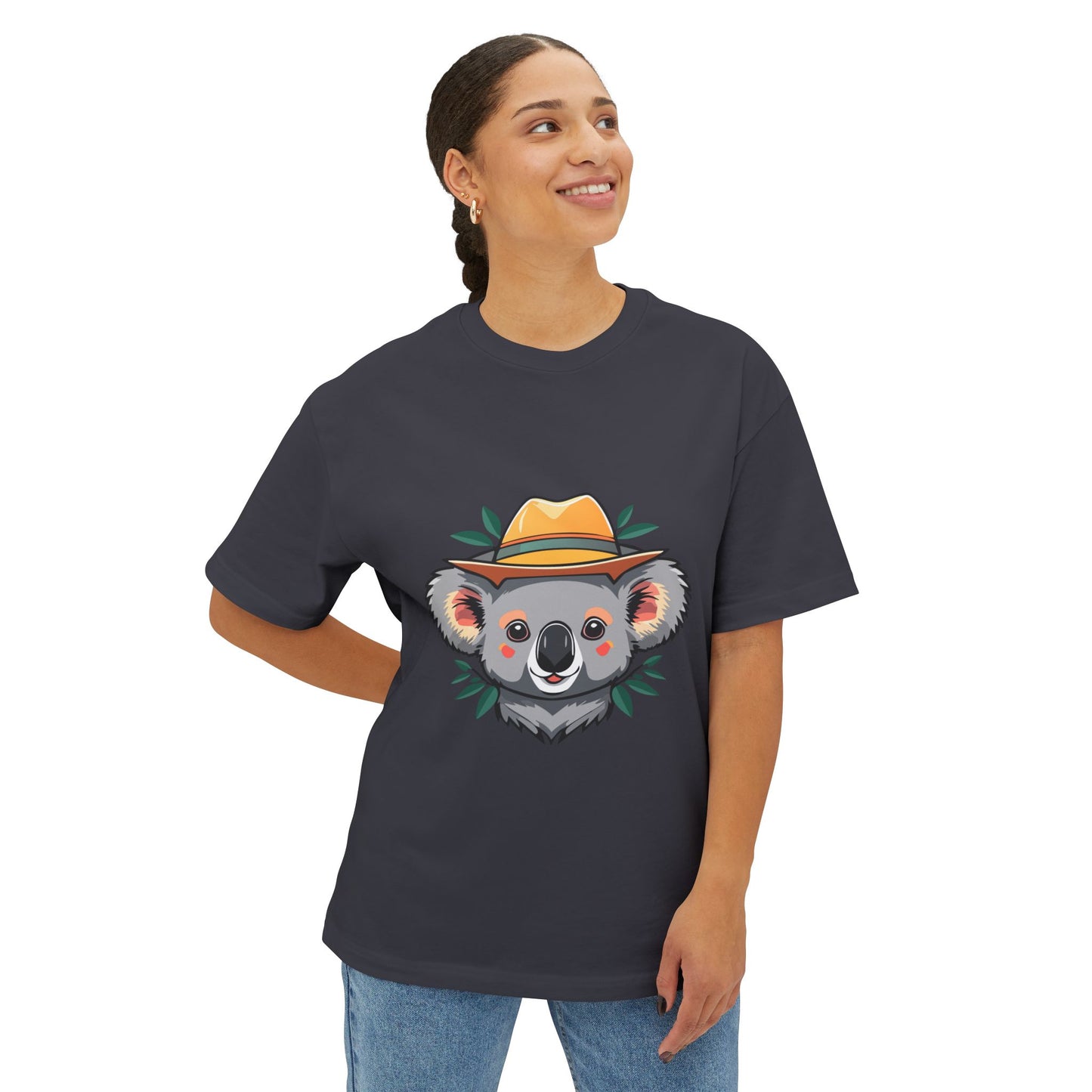 Cute Koala Graphic Tee, Unisex Shirt, Oversized T-Shirt, Animal Lover Gift, Casual Wear, Fun Fashion