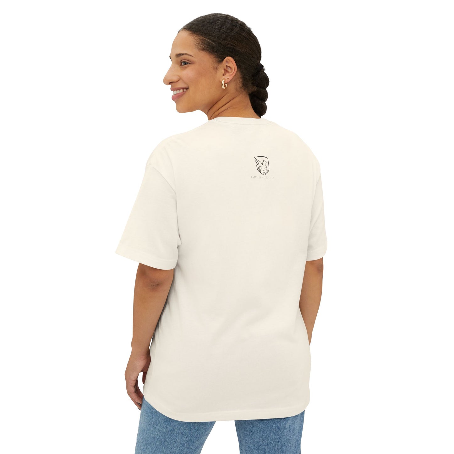 Whimsical Fox Graphic Tee for Animal Lovers | Unisex Boxy Oversized T-Shirt, Gift for Kids and Adults, Casual Wear, Birthday Present