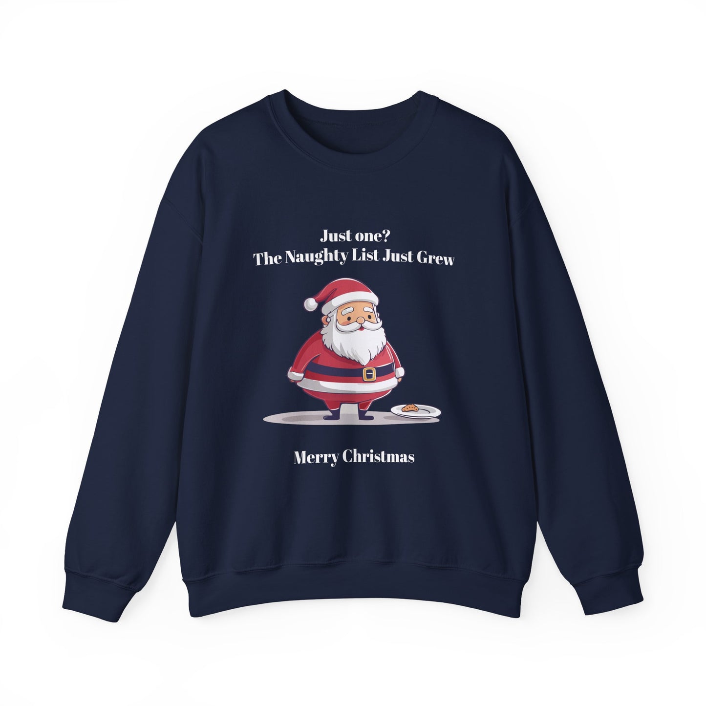 Santa's Naughty List Crewneck Sweatshirt | Cozy Holiday Apparel