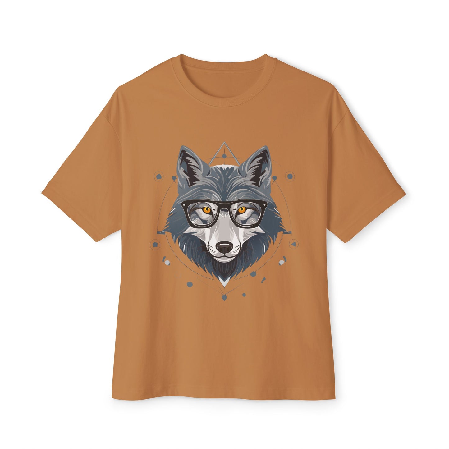 Cool Wolf Graphic Tee for Nature Lovers, Relaxed Fit Unisex T-Shirt, Gift for Animal Lovers, Trendy Streetwear, Outsider Apparel