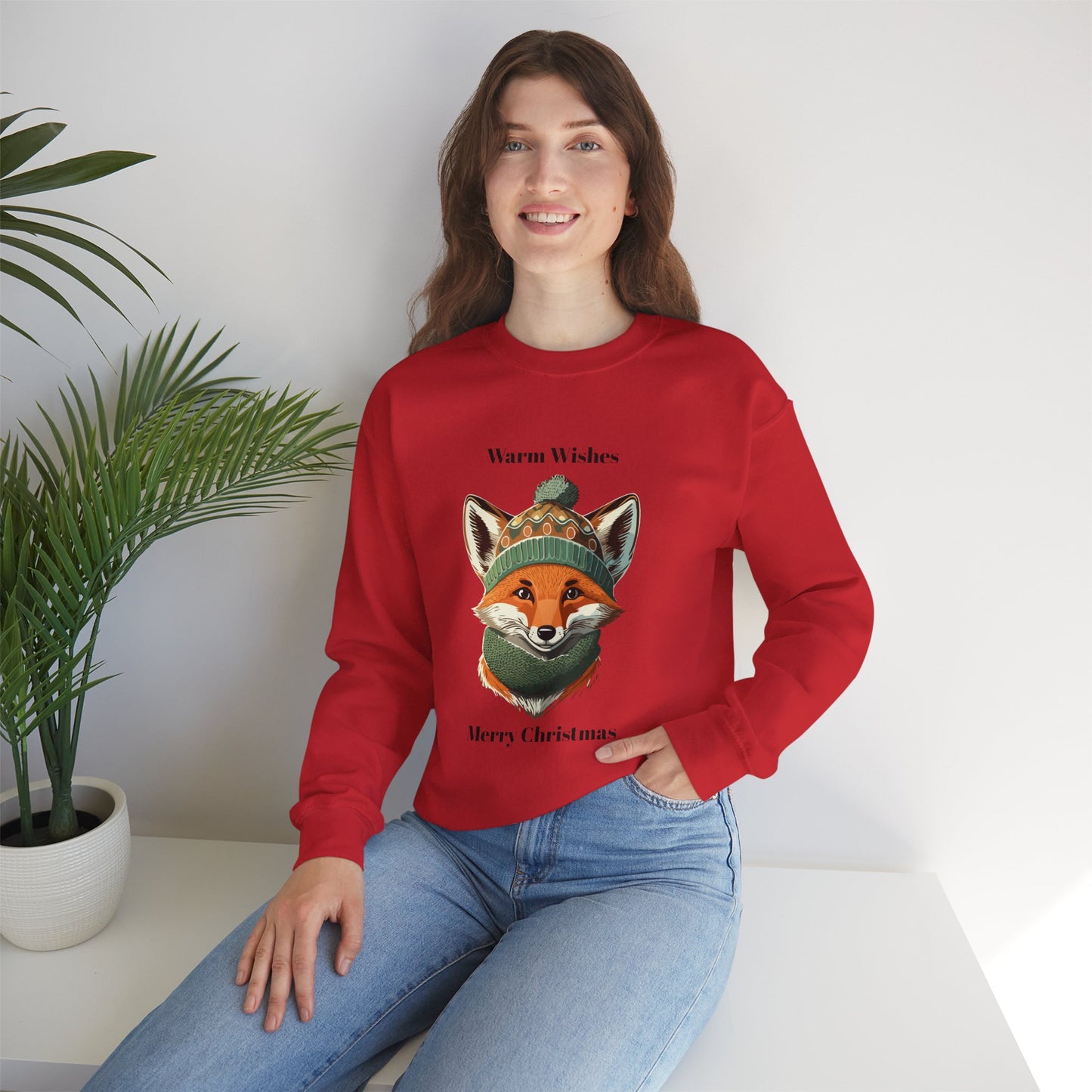 Warm Wishes from Fox Sweatshirt