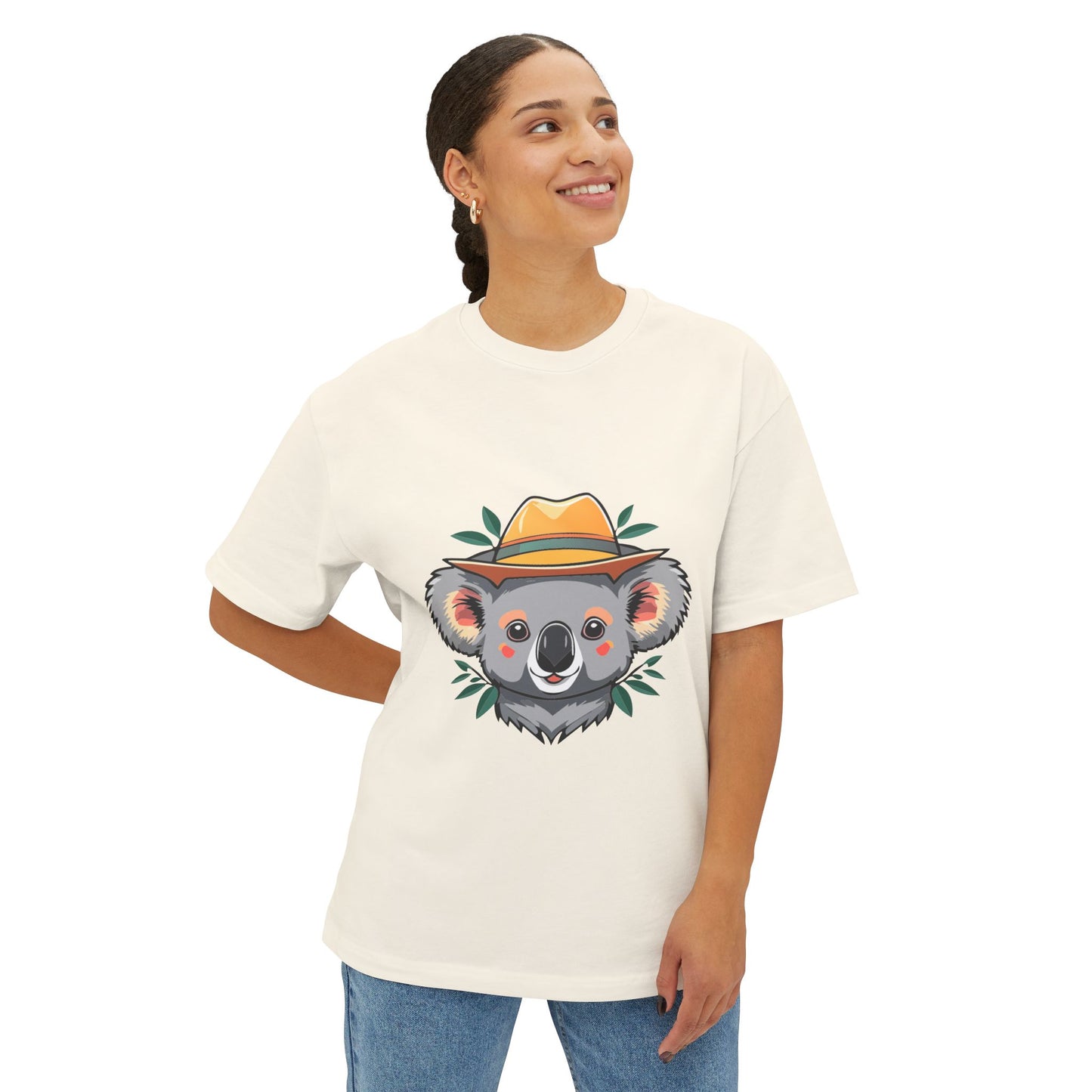 Cute Koala Graphic Tee, Unisex Shirt, Oversized T-Shirt, Animal Lover Gift, Casual Wear, Fun Fashion