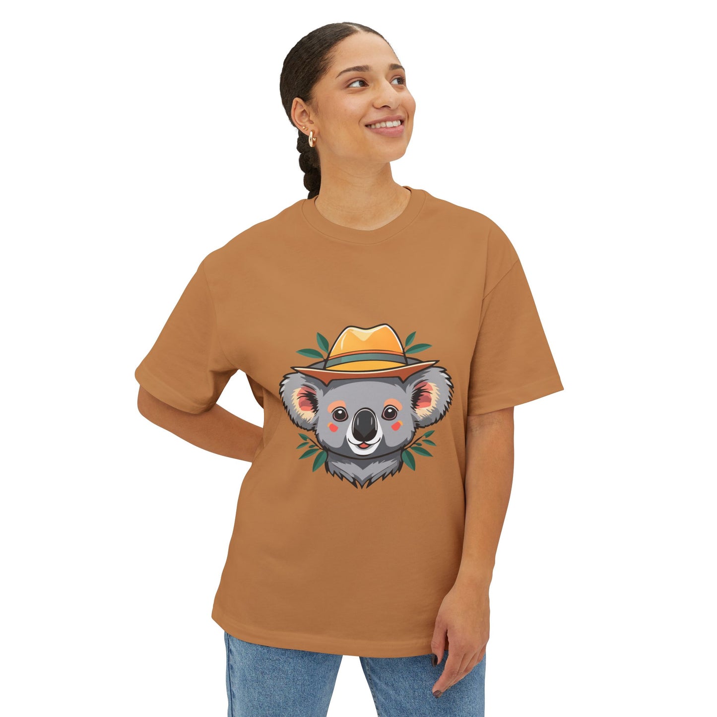 Cute Koala Graphic Tee, Unisex Shirt, Oversized T-Shirt, Animal Lover Gift, Casual Wear, Fun Fashion
