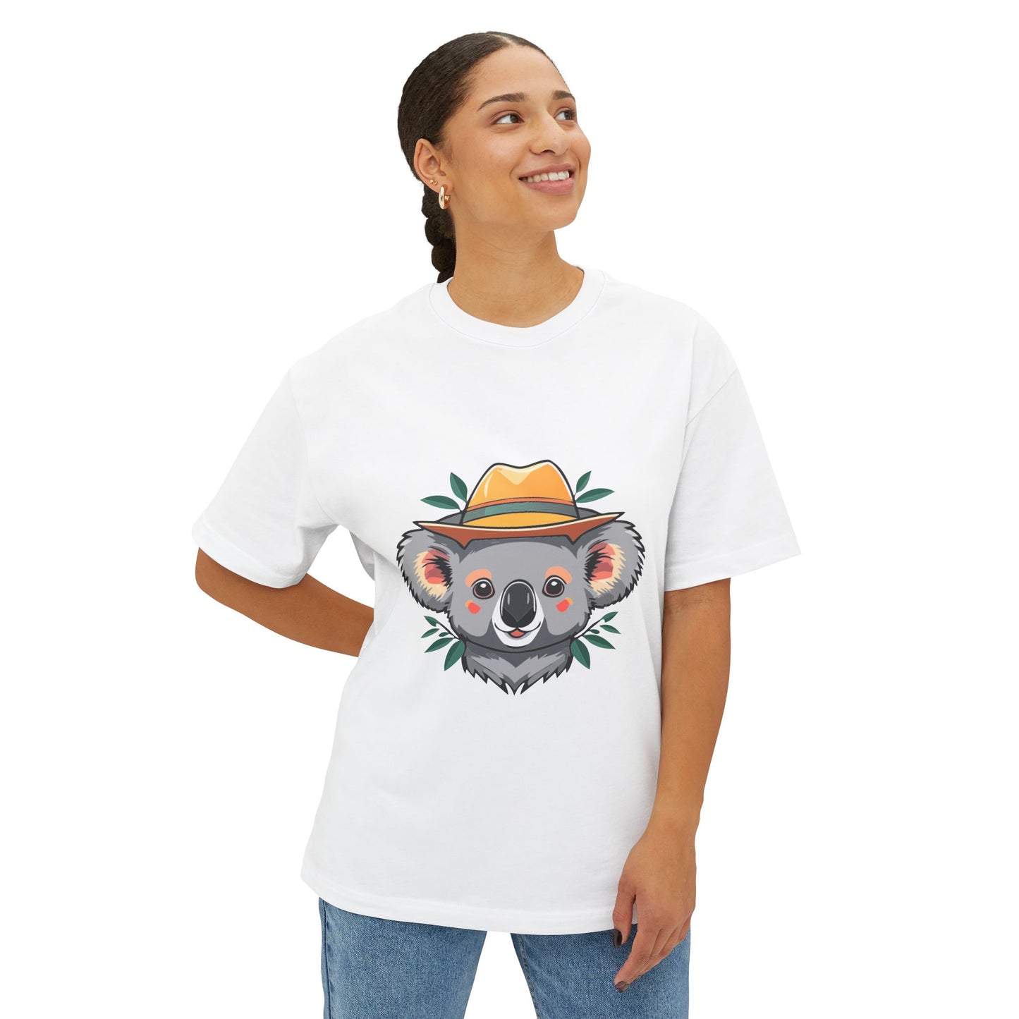 Cute Koala Graphic Tee, Unisex Shirt, Oversized T-Shirt, Animal Lover Gift, Casual Wear, Fun Fashion