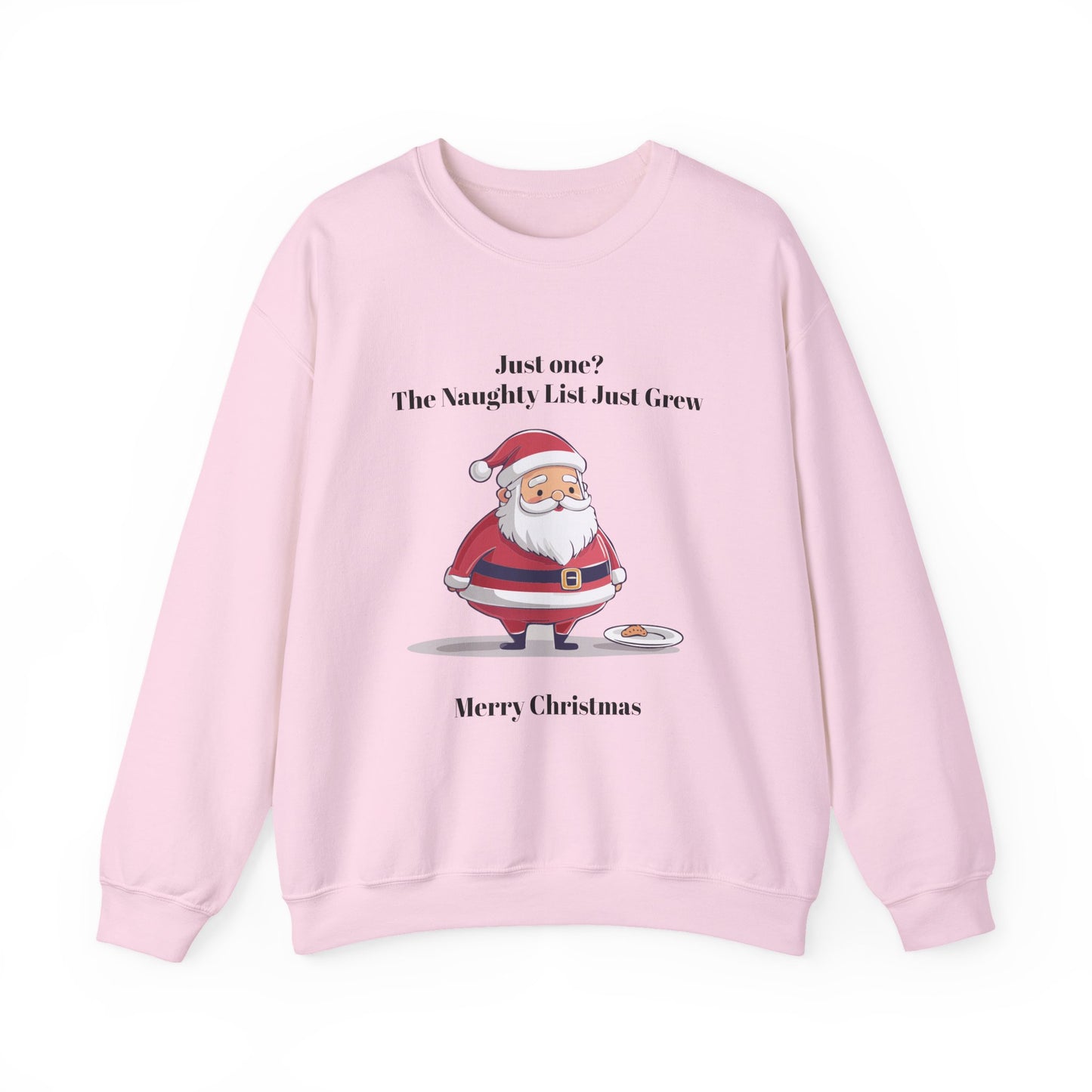Santa's Naughty List Crewneck Sweatshirt | Cozy Holiday Apparel