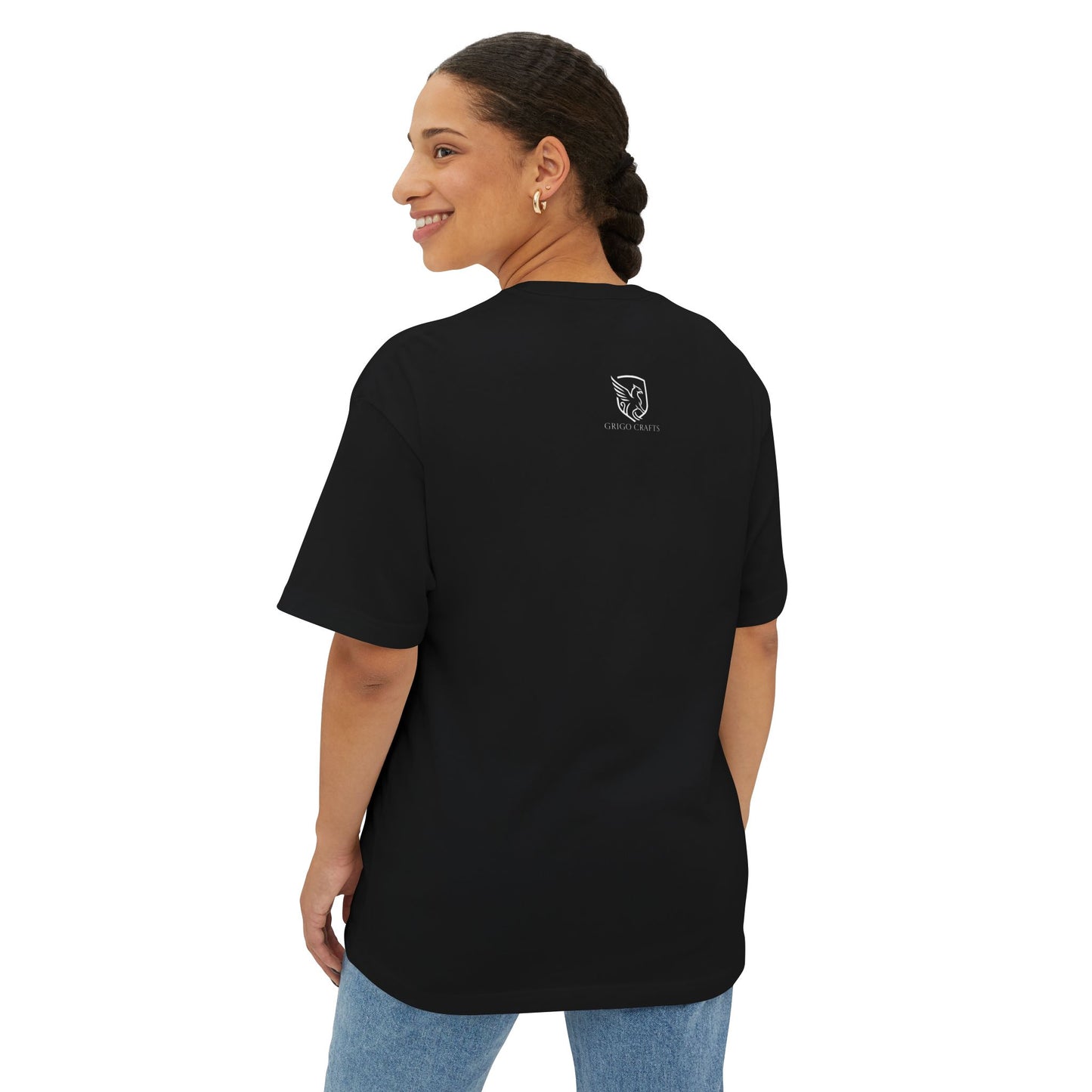 Whimsical Fox Graphic Tee for Animal Lovers | Unisex Boxy Oversized T-Shirt, Gift for Kids and Adults, Casual Wear, Birthday Present