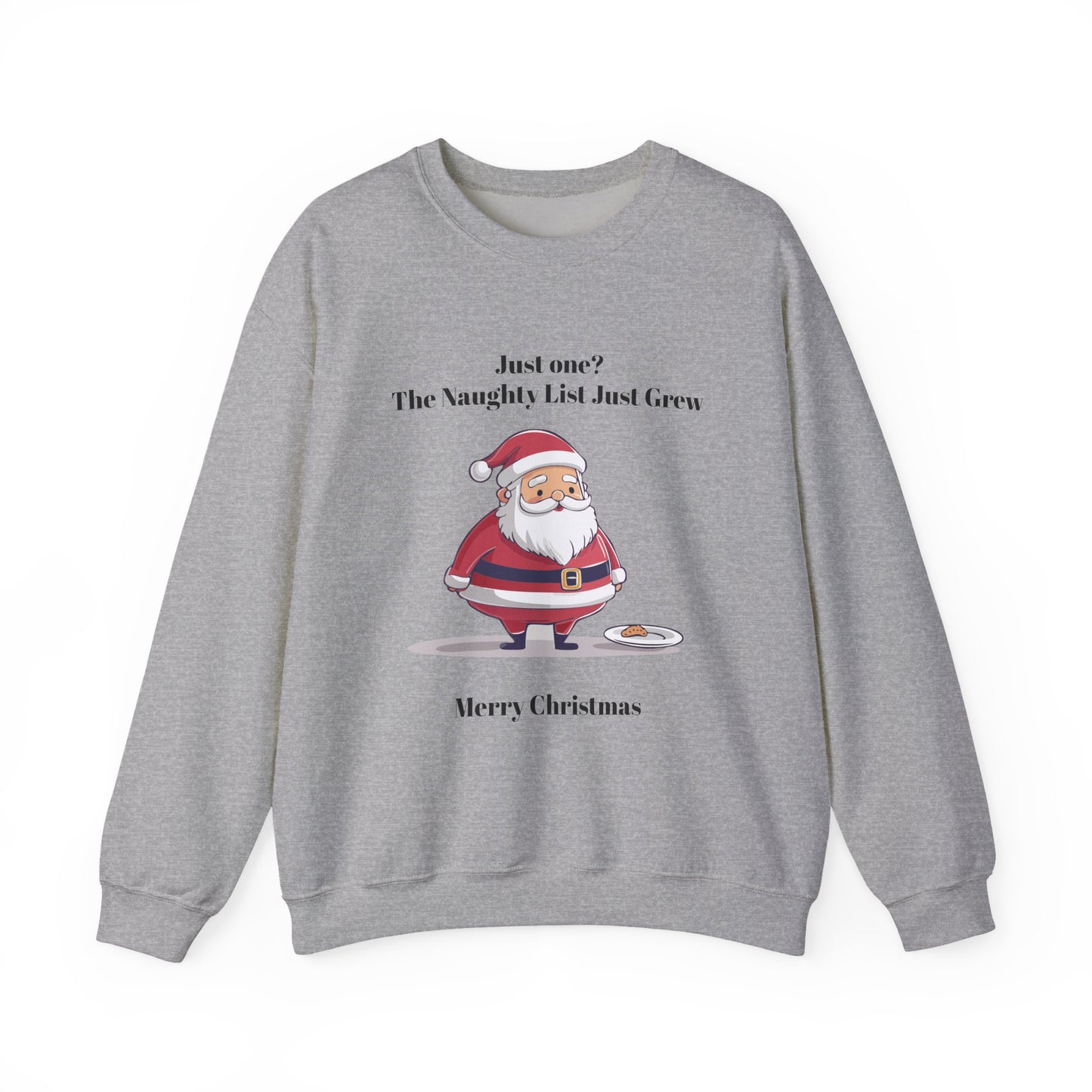 Santa's Naughty List Crewneck Sweatshirt | Cozy Holiday Apparel