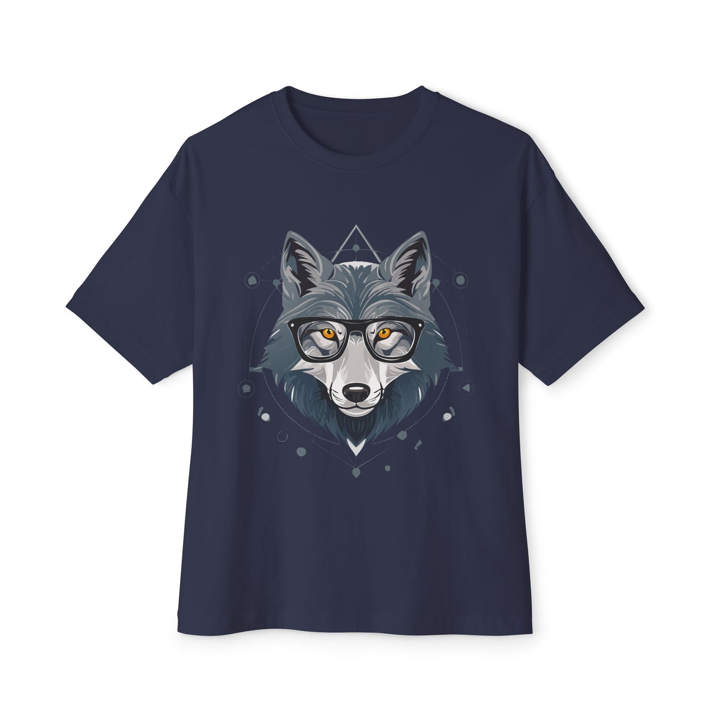 Cool Wolf Graphic Tee for Nature Lovers, Relaxed Fit Unisex T-Shirt, Gift for Animal Lovers, Trendy Streetwear, Outsider Apparel