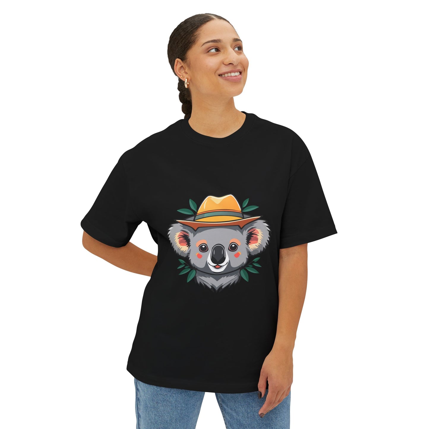Cute Koala Graphic Tee, Unisex Shirt, Oversized T-Shirt, Animal Lover Gift, Casual Wear, Fun Fashion