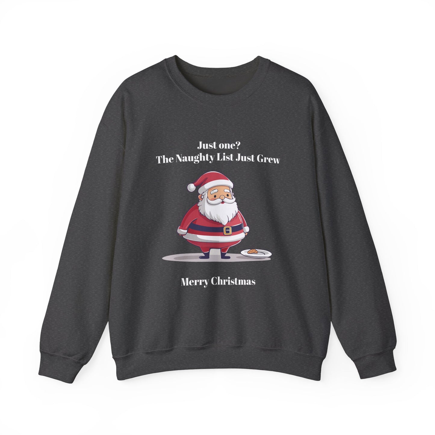 Santa's Naughty List Crewneck Sweatshirt | Cozy Holiday Apparel