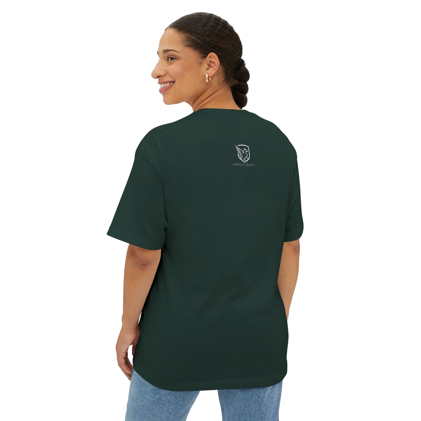 Whimsical Fox Graphic Tee for Animal Lovers | Unisex Boxy Oversized T-Shirt, Gift for Kids and Adults, Casual Wear, Birthday Present