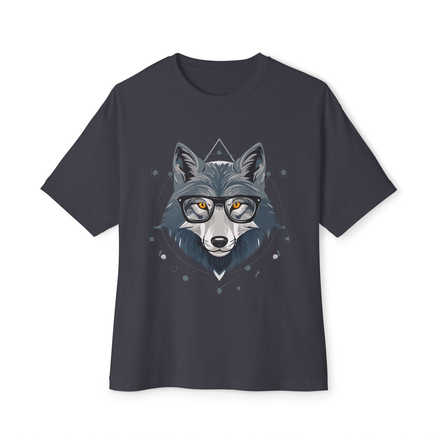Cool Wolf Graphic Tee for Nature Lovers, Relaxed Fit Unisex T-Shirt, Gift for Animal Lovers, Trendy Streetwear, Outsider Apparel