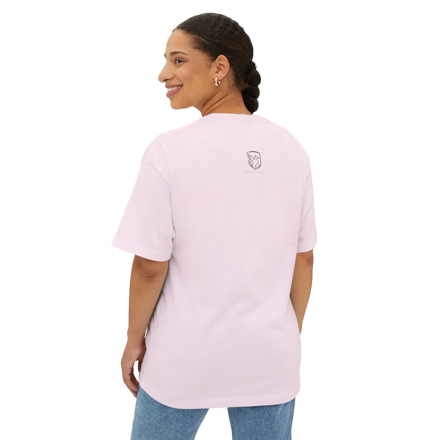 Whimsical Fox Graphic Tee for Animal Lovers | Unisex Boxy Oversized T-Shirt, Gift for Kids and Adults, Casual Wear, Birthday Present
