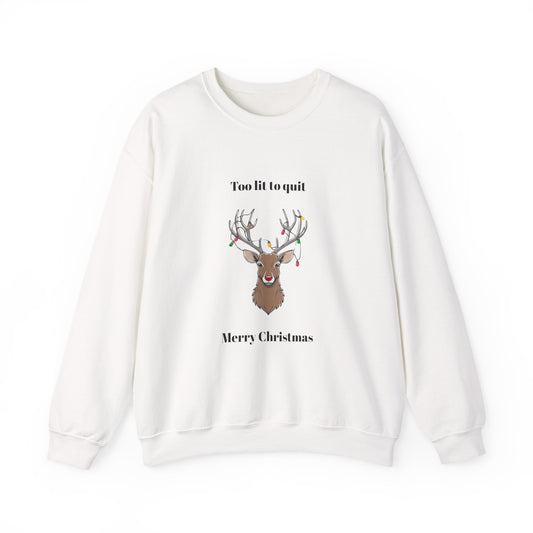 Merry Christmas Reindeer Sweatshirt