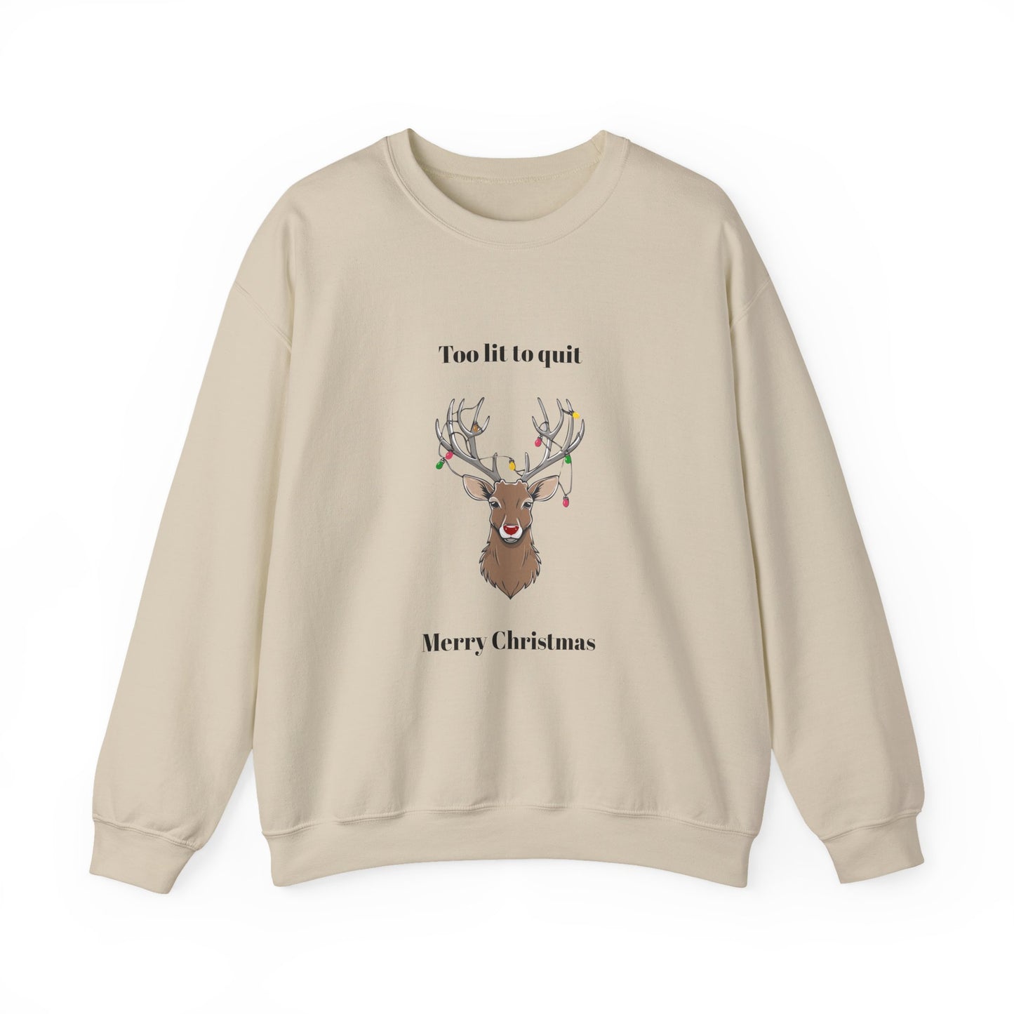 Merry Christmas Reindeer Sweatshirt