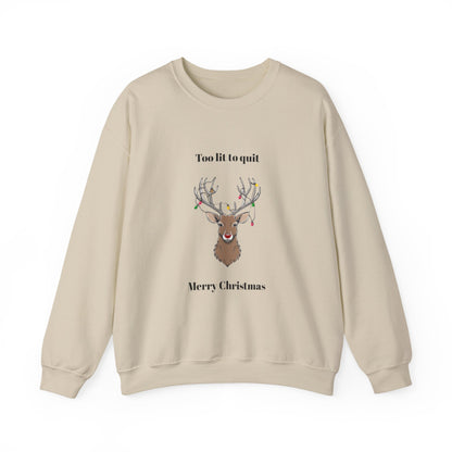 Merry Christmas Reindeer Sweatshirt