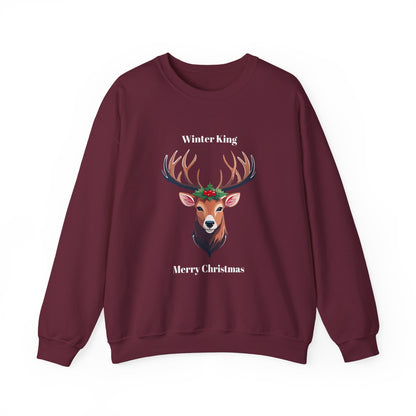 The Winter King Stag Sweatshirt