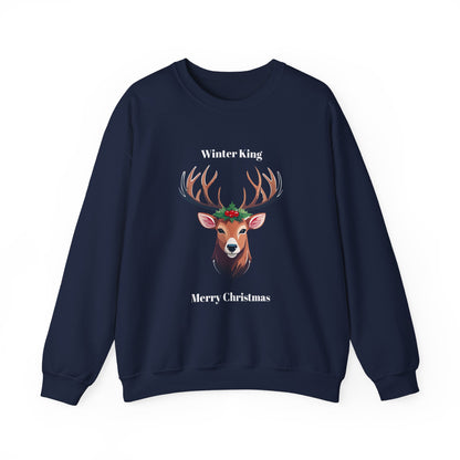 The Winter King Stag Sweatshirt