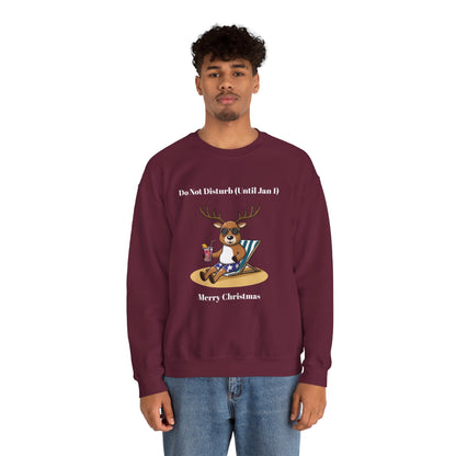 Do Not Disturb Christmas Sweatshirt