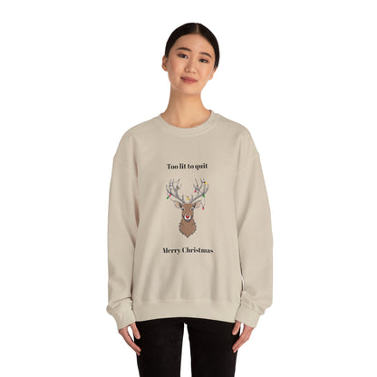 Merry Christmas Reindeer Sweatshirt
