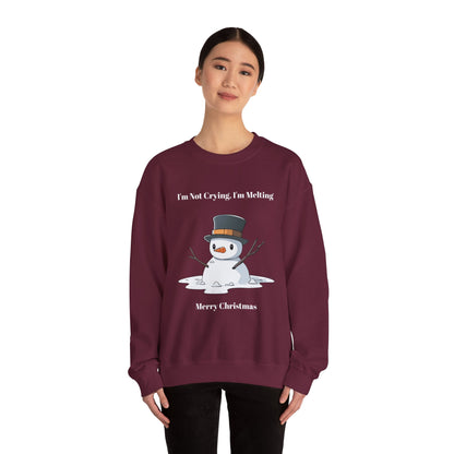 Merry Christmas Sweatshirt - I'm Not Crying, I'm Melting