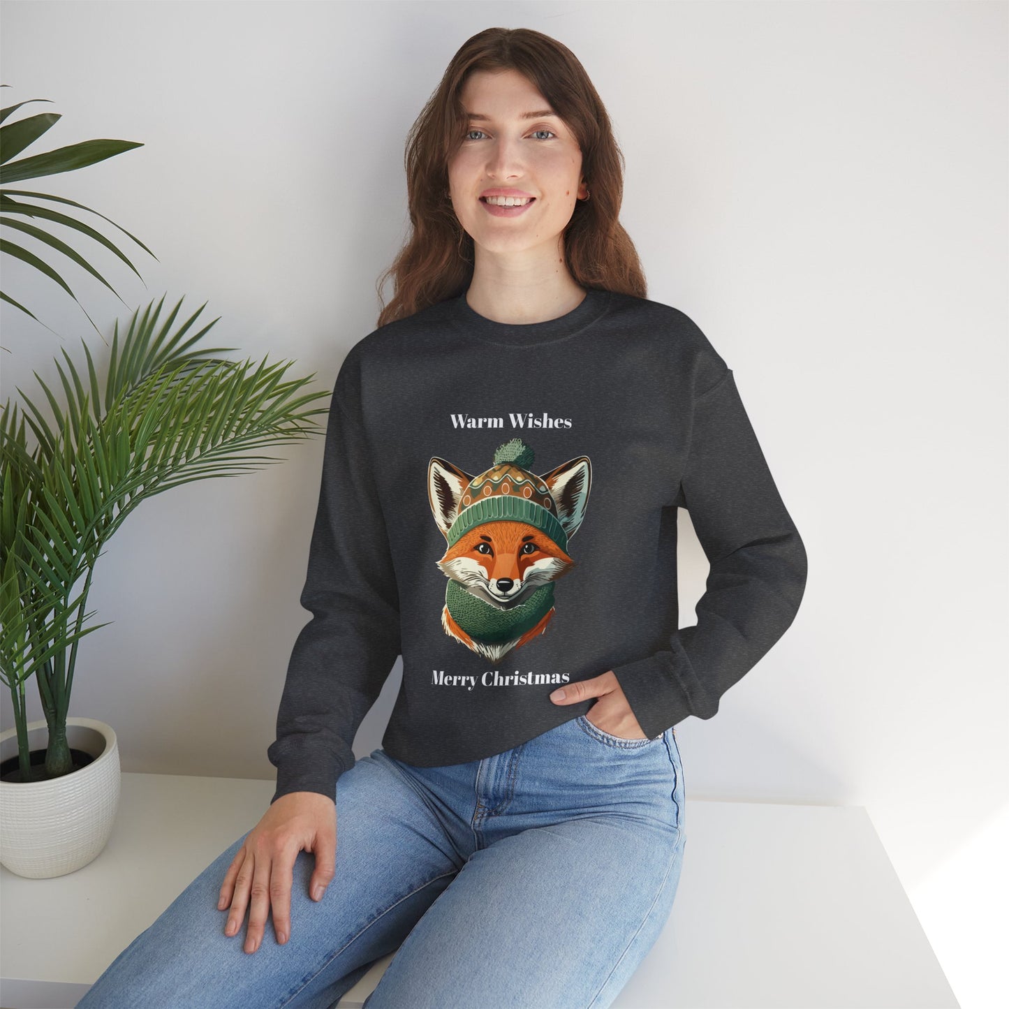 Warm Wishes from Fox Sweatshirt