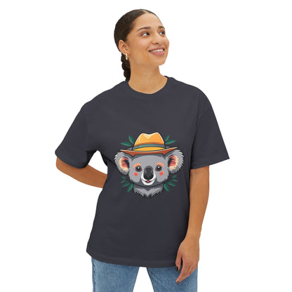 Cute Koala Graphic Tee, Unisex Shirt, Oversized T-Shirt, Animal Lover Gift, Casual Wear, Fun Fashion