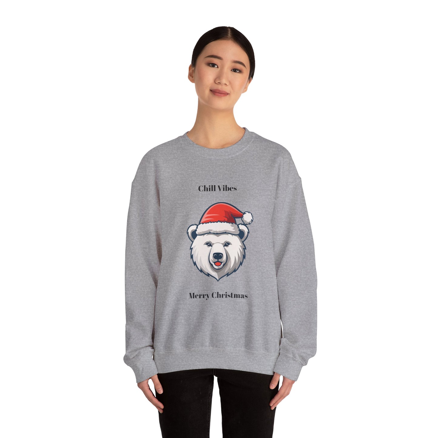 Festive Polar Bear Sweatshirt