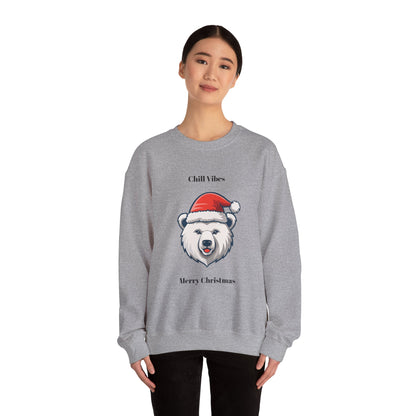 Festive Polar Bear Sweatshirt