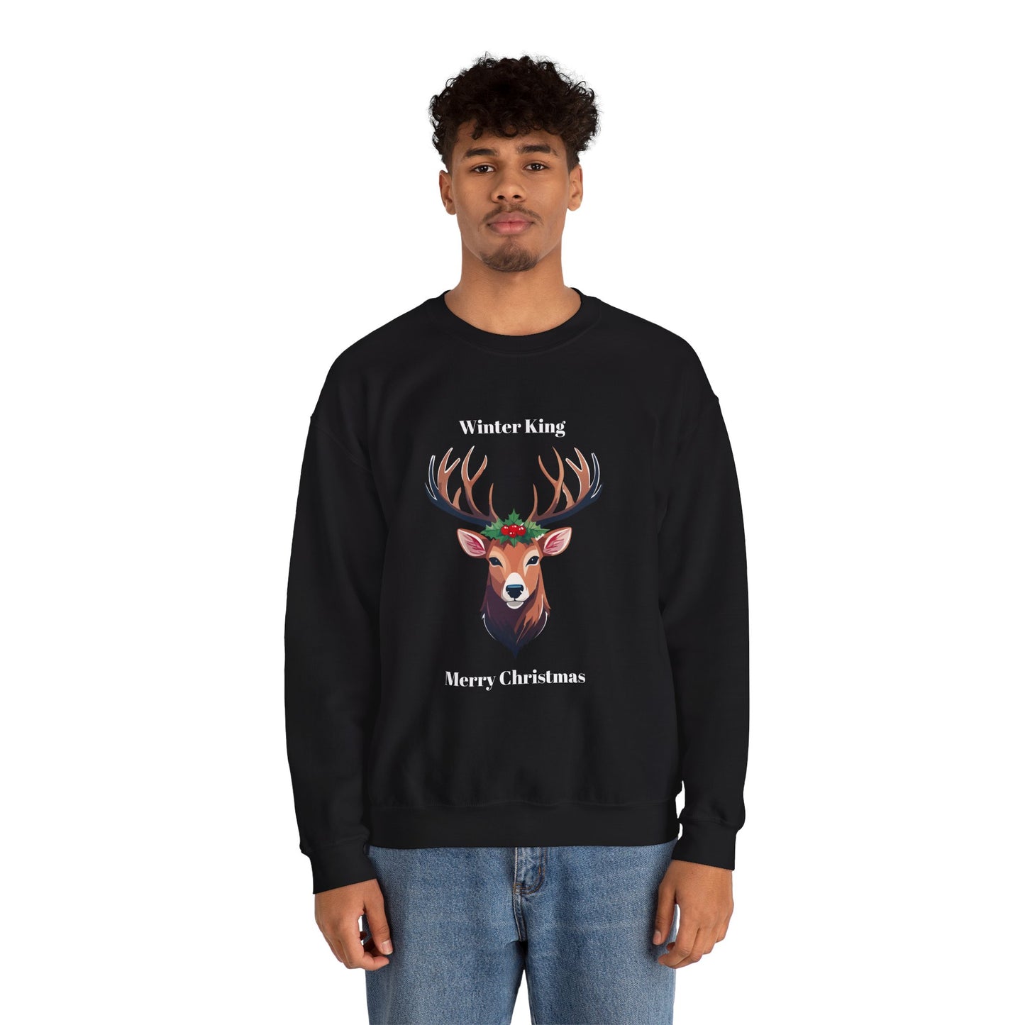 The Winter King Stag Sweatshirt