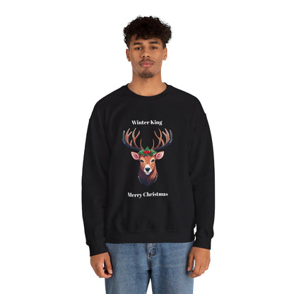 The Winter King Stag Sweatshirt