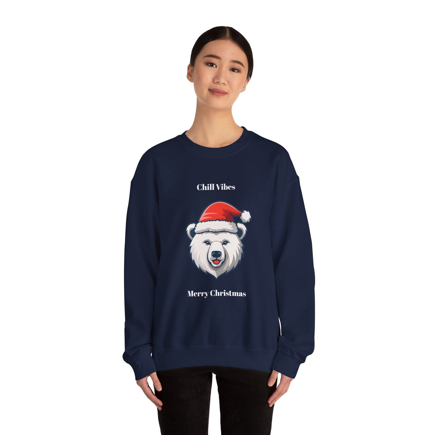 Festive Polar Bear Sweatshirt