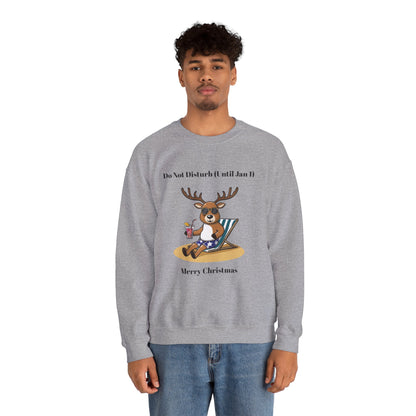 Do Not Disturb Christmas Sweatshirt