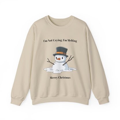 Merry Christmas Sweatshirt - I'm Not Crying, I'm Melting