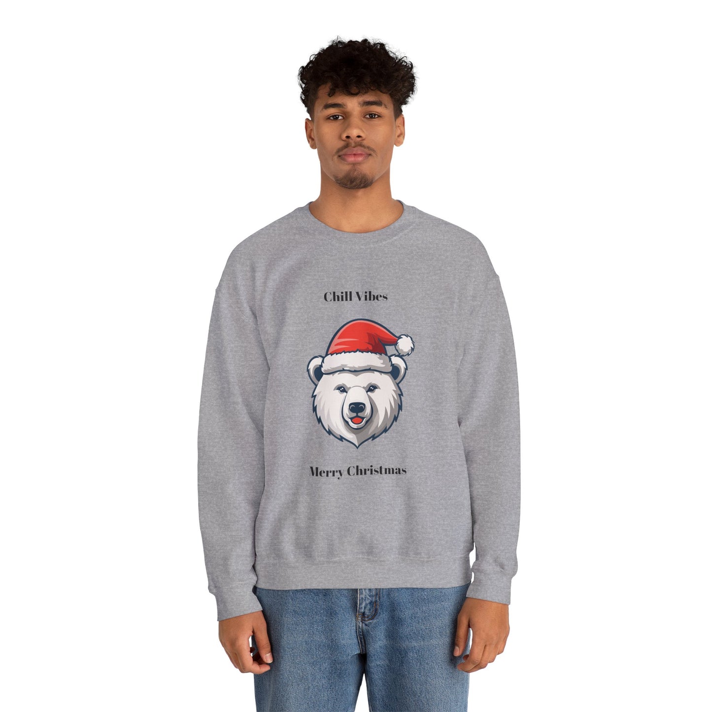 Festive Polar Bear Sweatshirt
