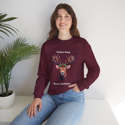 The Winter King Stag Sweatshirt