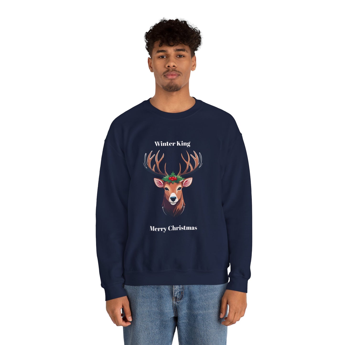 The Winter King Stag Sweatshirt