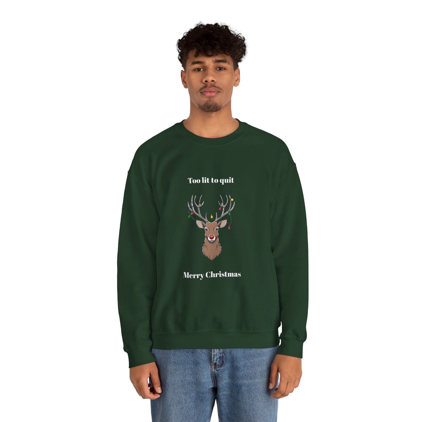 Merry Christmas Reindeer Sweatshirt