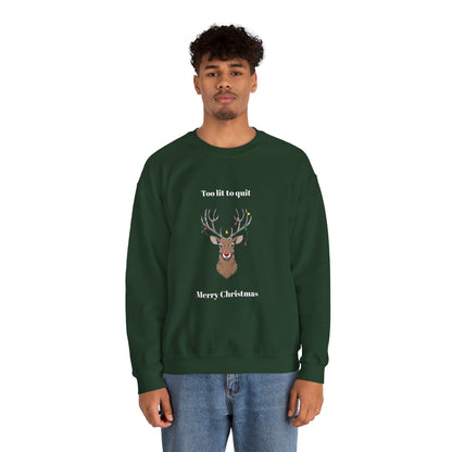 Merry Christmas Reindeer Sweatshirt