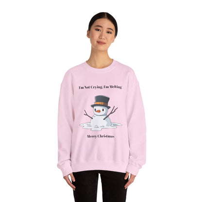 Merry Christmas Sweatshirt - I'm Not Crying, I'm Melting