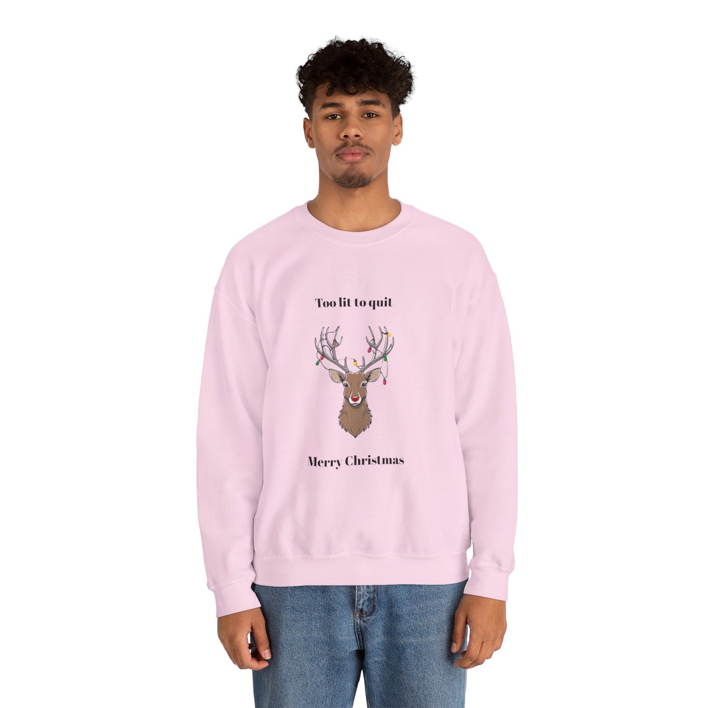 Merry Christmas Reindeer Sweatshirt