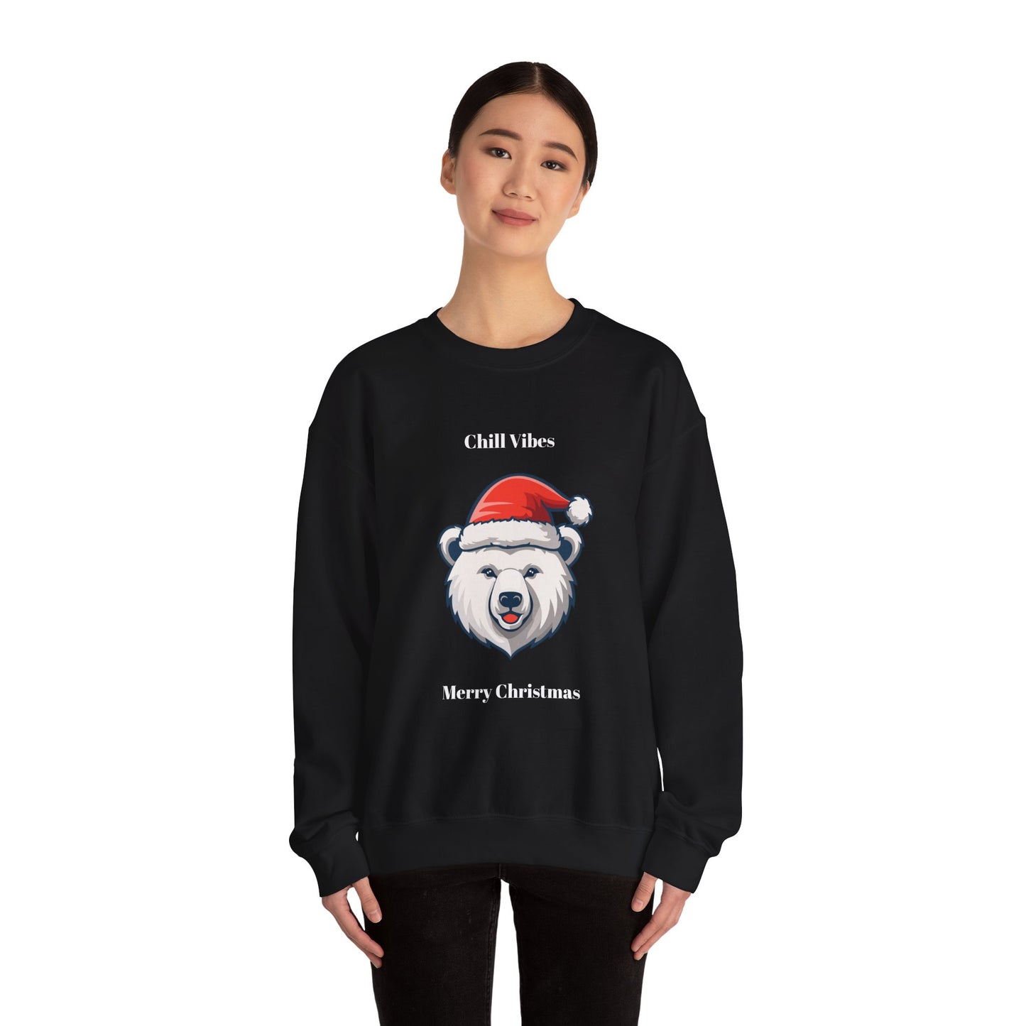 Festive Polar Bear Sweatshirt