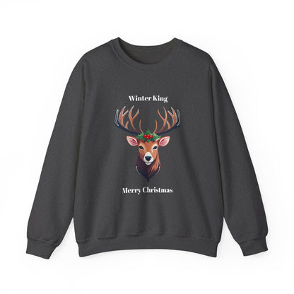 The Winter King Stag Sweatshirt