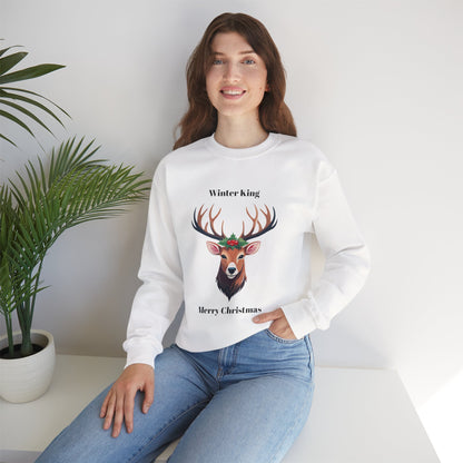 The Winter King Stag Sweatshirt