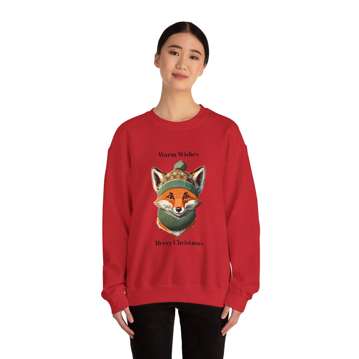Warm Wishes from Fox Sweatshirt
