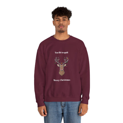 Merry Christmas Reindeer Sweatshirt